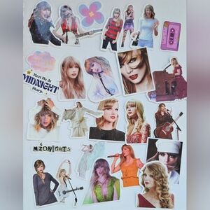 Variety of Taylor Swift stickers, Swifties, 25pc, Journaling,  stationary